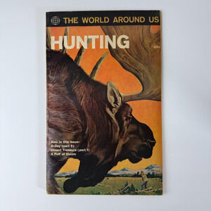 THE WORLD AROUND US #31 (3.0) HUNTING Moose‎ Comic Book 1961 t67